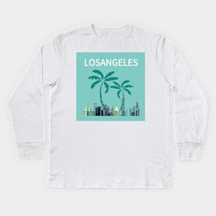 LOSANGELES Kids Long Sleeve T-Shirt